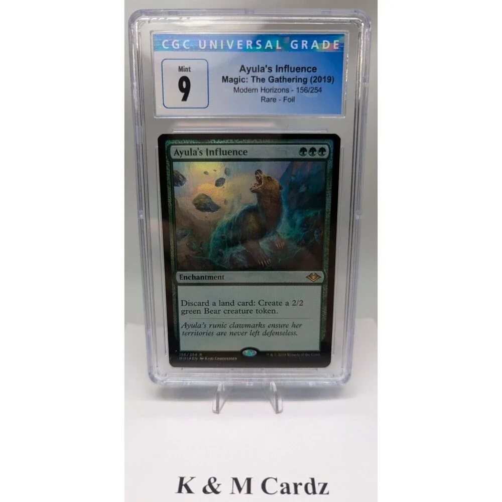 MTG - Modern Horizons - Ayula's Influence - Foil - Graded 9.0